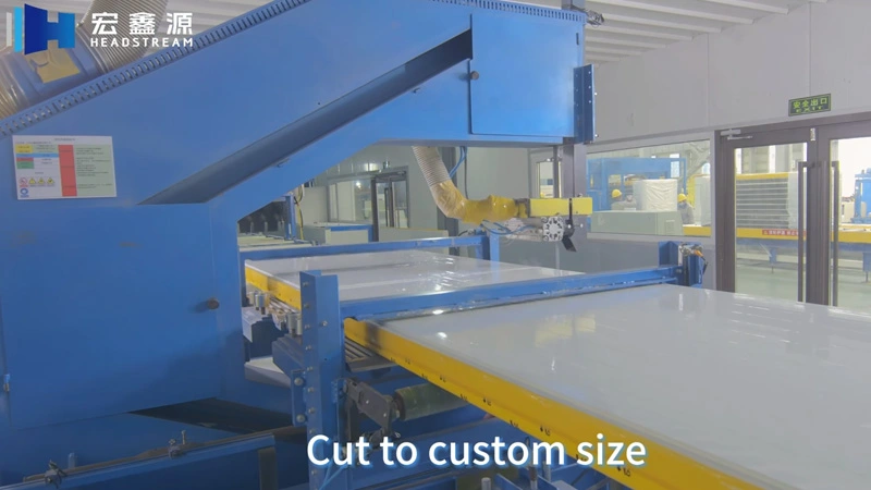 Как изготовлен металлический занавес стеновые панели