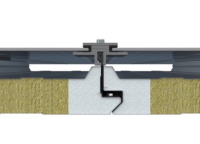 Изолированная профилированная стальная облицовка