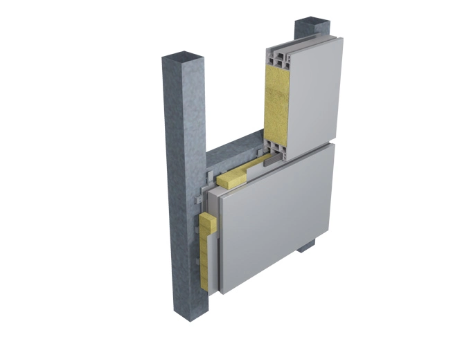 Металлическая навесная стена