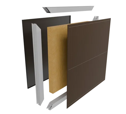 DOUBLEⓇ/Color-Фотогальваническая энергосберегающая интегрированная панель